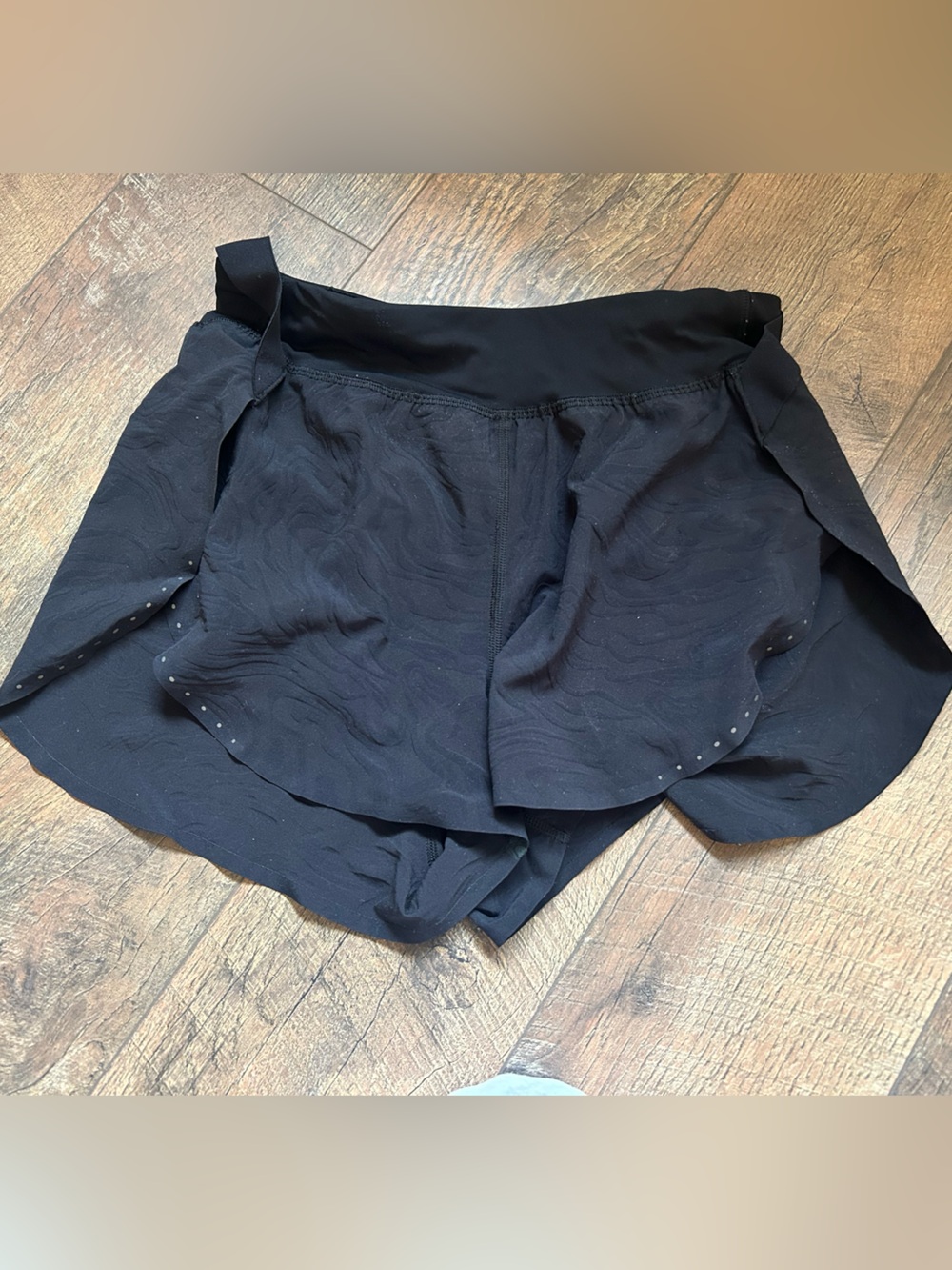 lululemon athletica Black Workout Shorts with Inner Liner